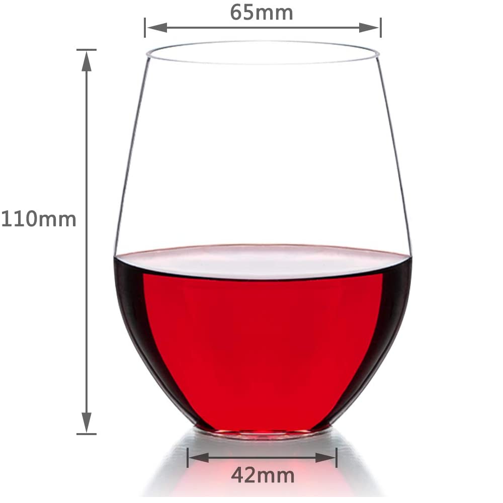 Unbreakable Stemless Wine Glass: image 3